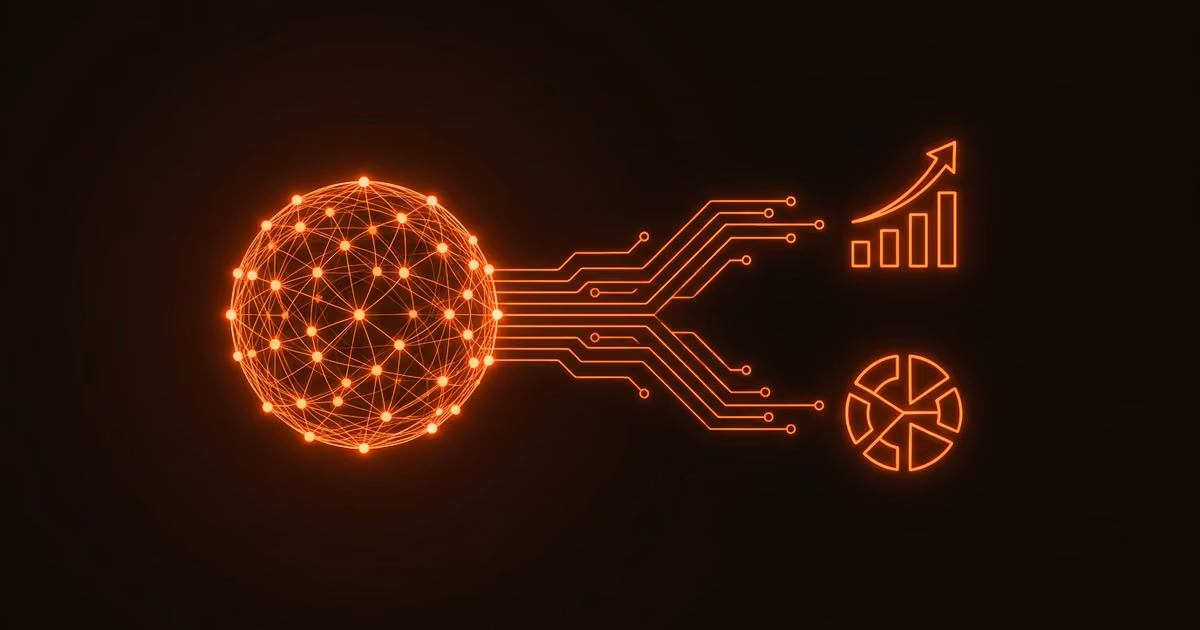 Abstract illustration comparing robo-advisor, human financial advisor, and AI investment adviser options