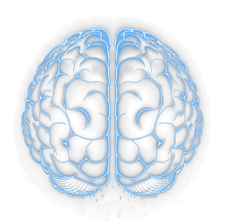 Illustration of an AI brain representing 8FIGURES' AI-driven portfolio analysis