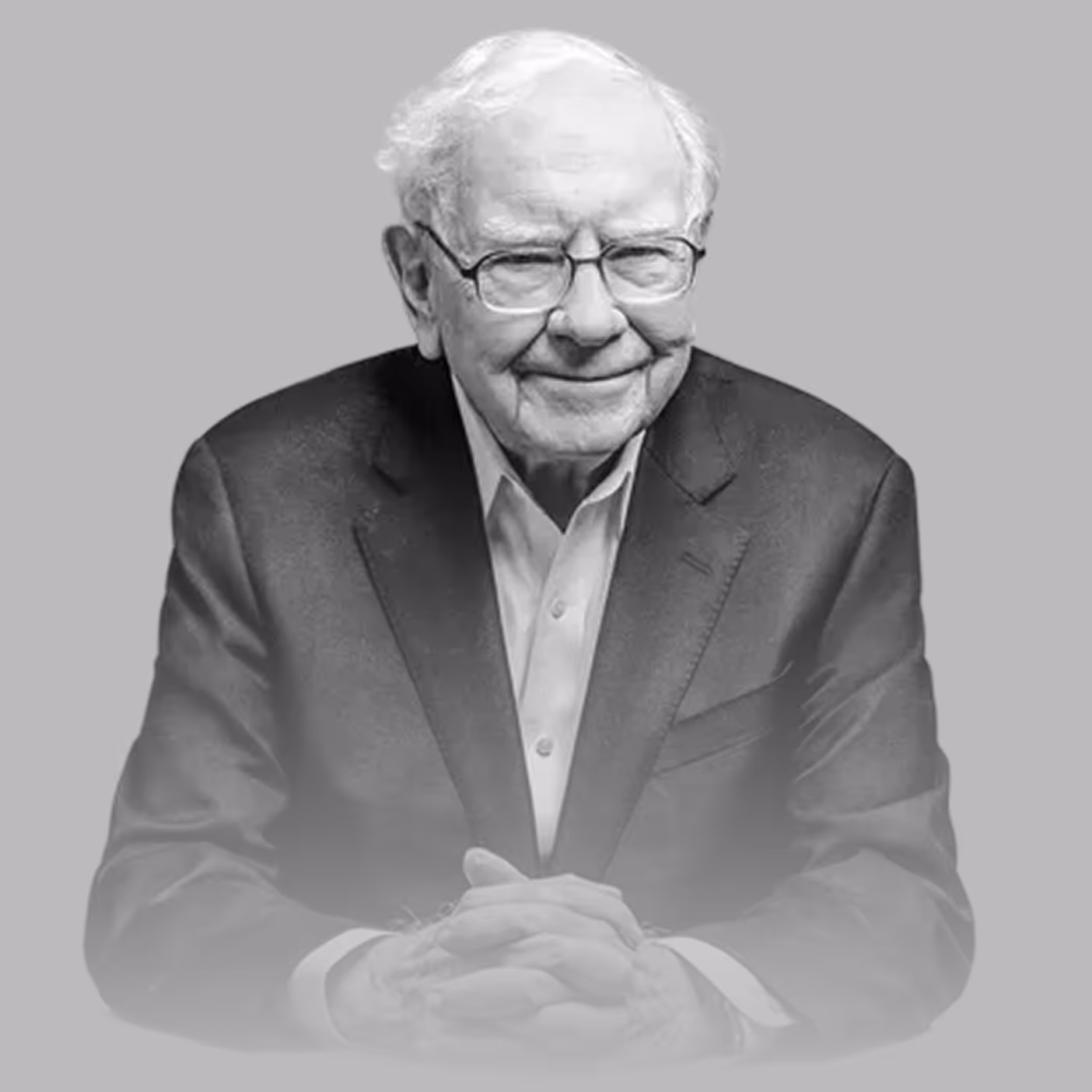 Warren Buffett Portrait – Legendary Investor and Business Icon Close-up portrait of Warren Buffett, billionaire investor and CEO of Berkshire Hathaway, with a confident smile.