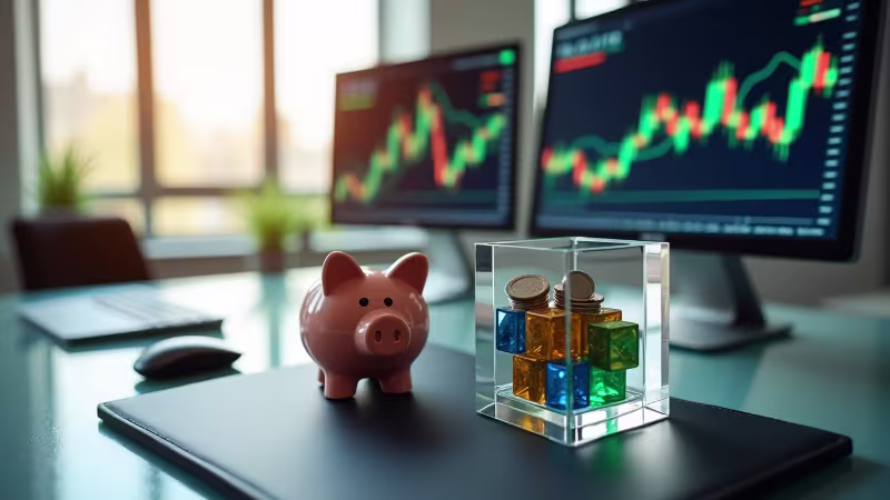 How ETFs work — illustration of exchange-traded funds and tax efficiency in an investment portfolio
